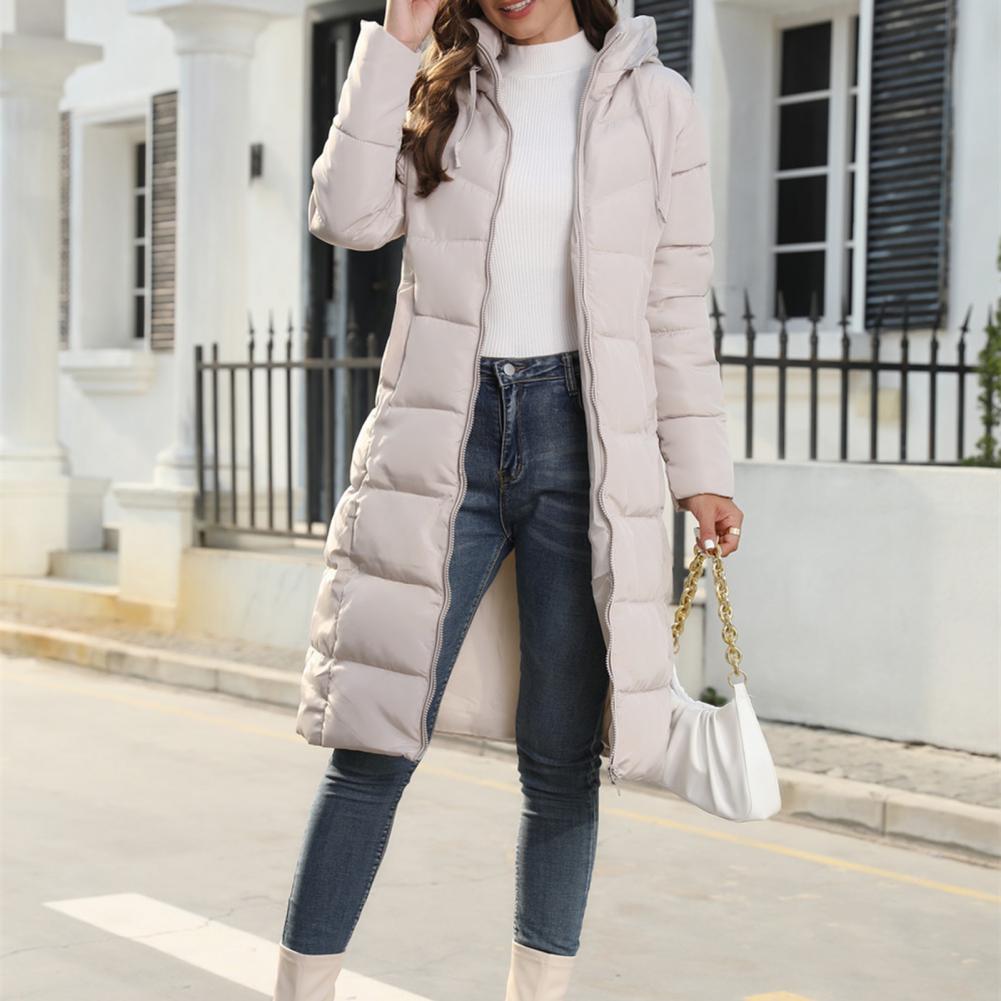 Kapuze Daunenjacke Damenjacke