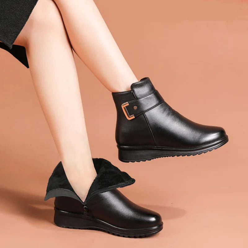 Orthopädische Stiefel aus Echtem Leder