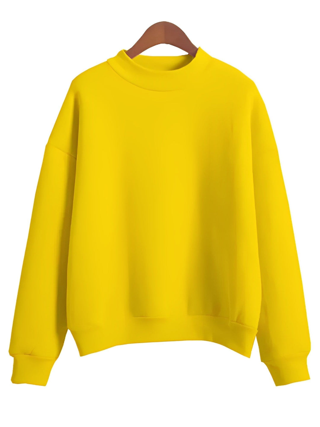 Bequemer, lockerer Basic-Pullover