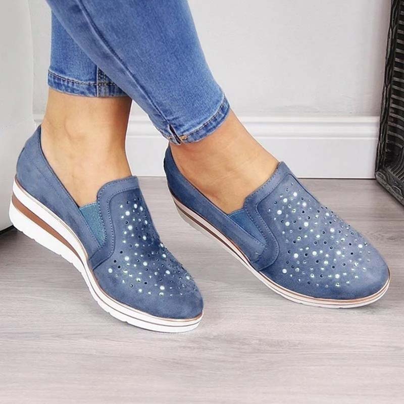 Lässige Keilschuhe