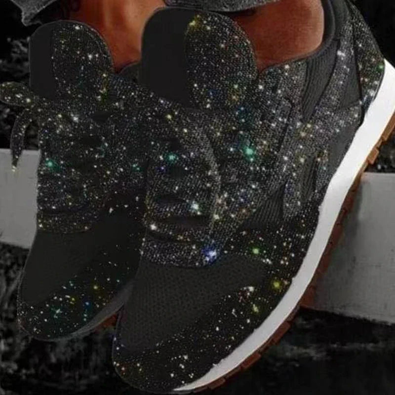 sportschuhe mit pailletten für damen