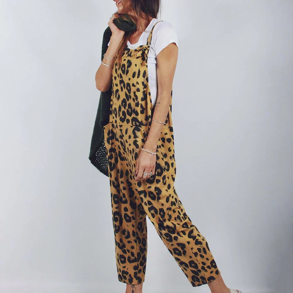 Leoparden-jumpsuits