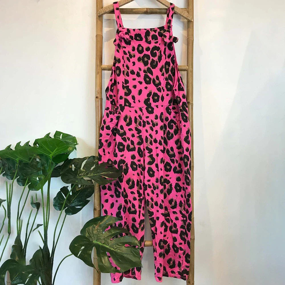 Leoparden-jumpsuits