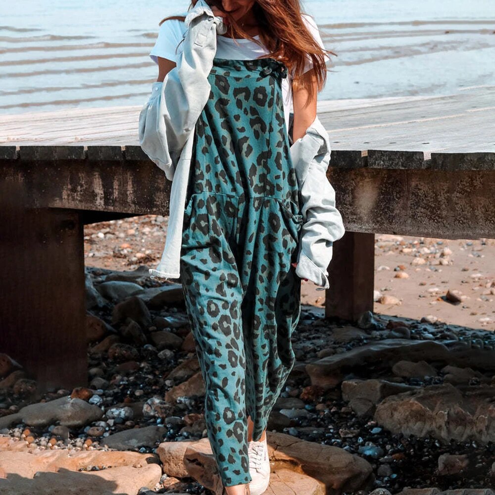 Leoparden-jumpsuits