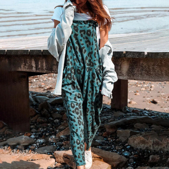 Leoparden-jumpsuits