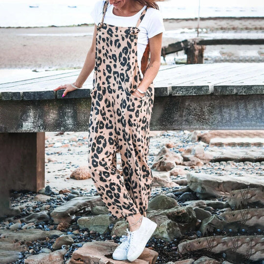 Leoparden-jumpsuits