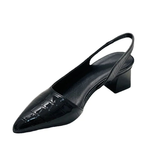 Premium Synthetikleder Orthopädische Pumps