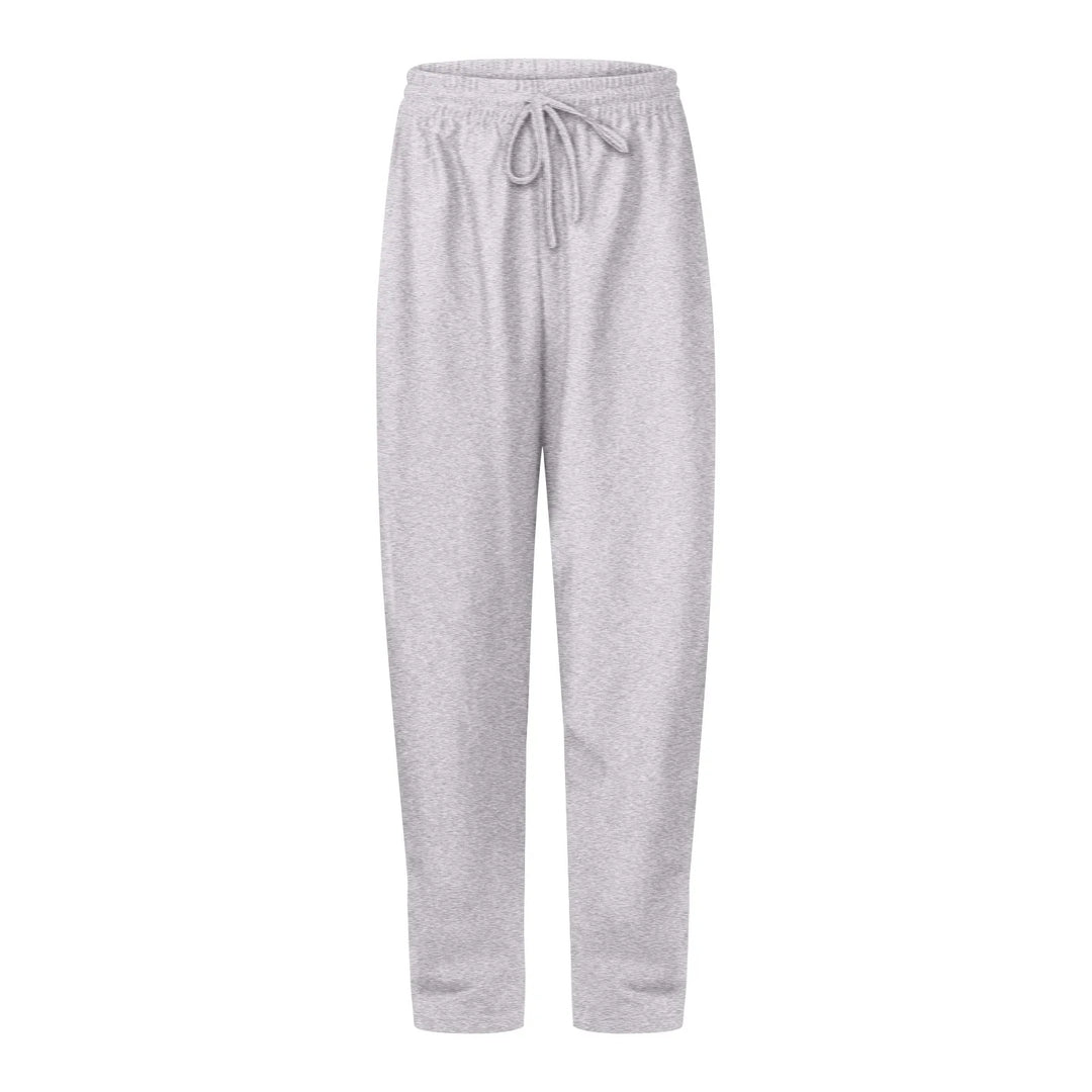 Legere Hoch Taillierte Weite Jogginghose