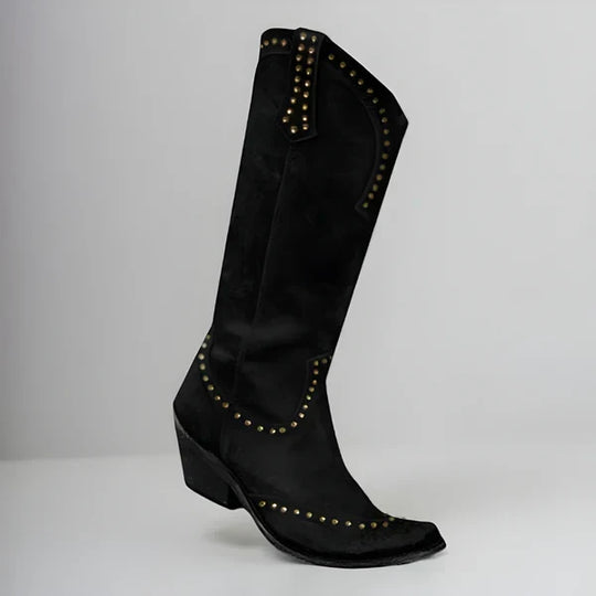 Im UsedLook Mit Nieten Damen