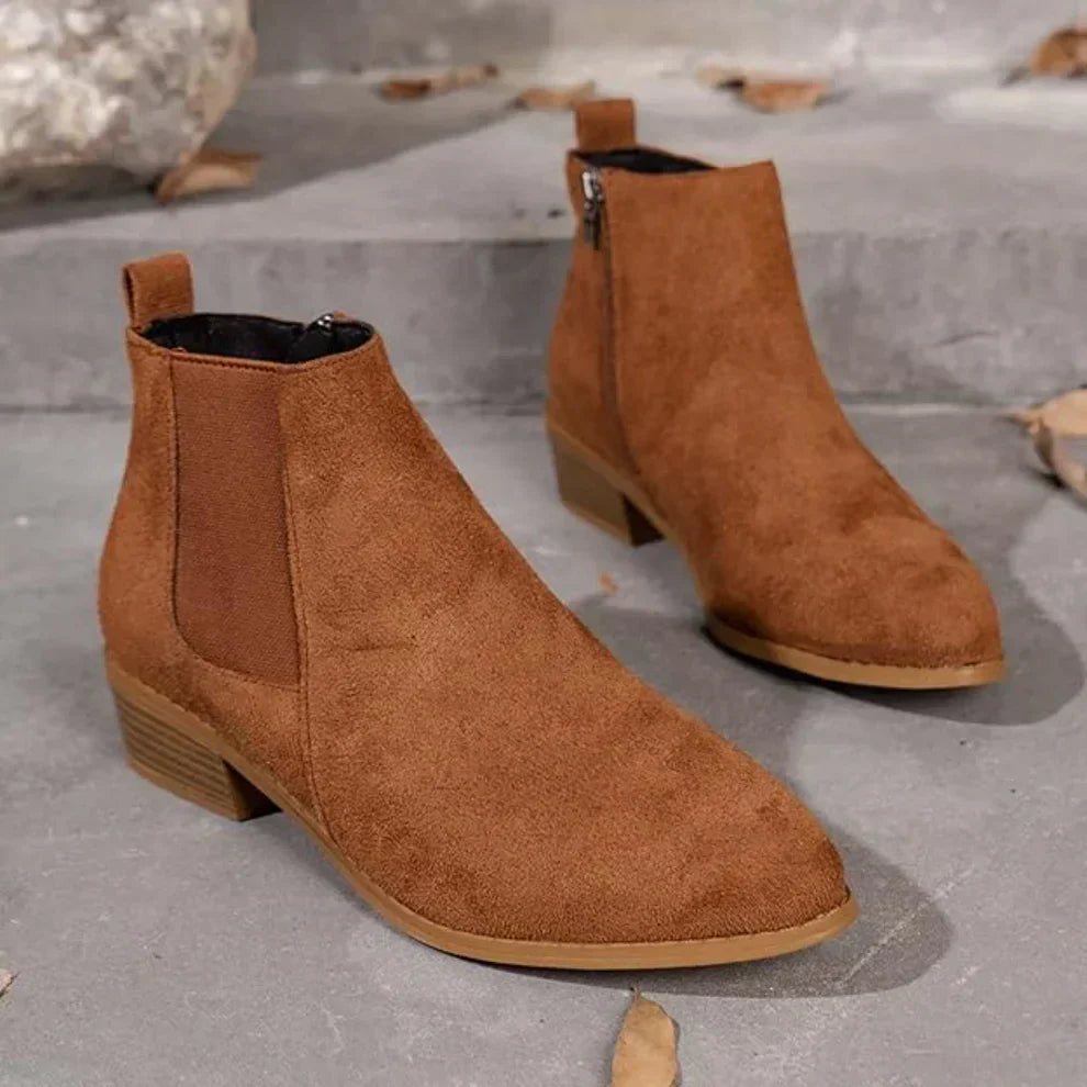 DamenAnklShopnoryoots Mit Reißverschluss Damen Shopnory