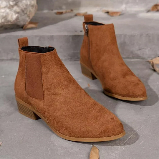 DamenAnklShopnoryoots Mit Reißverschluss Damen Shopnory