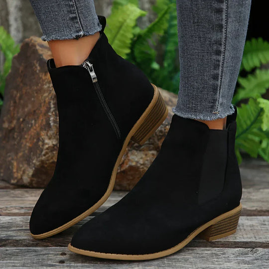 DamenAnklShopnoryoots Mit Reißverschluss Damen Shopnory