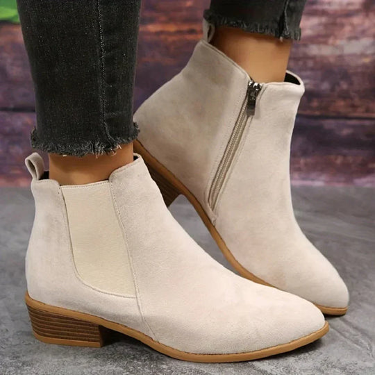 DamenAnklShopnoryoots Mit Reißverschluss Damen Shopnory