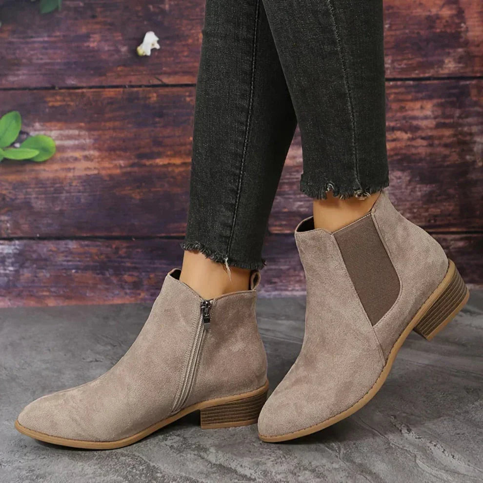 DamenAnklShopnoryoots Mit Reißverschluss Damen Shopnory