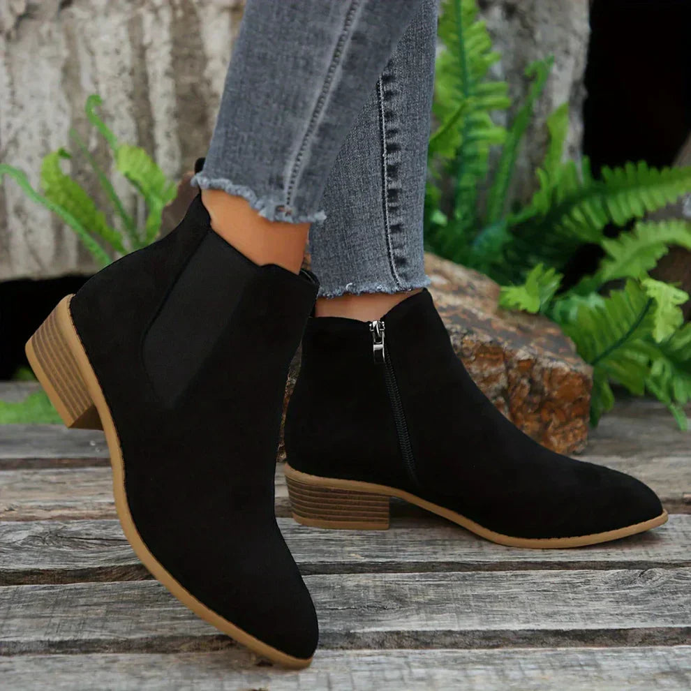 DamenAnklShopnoryoots Mit Reißverschluss Damen Shopnory