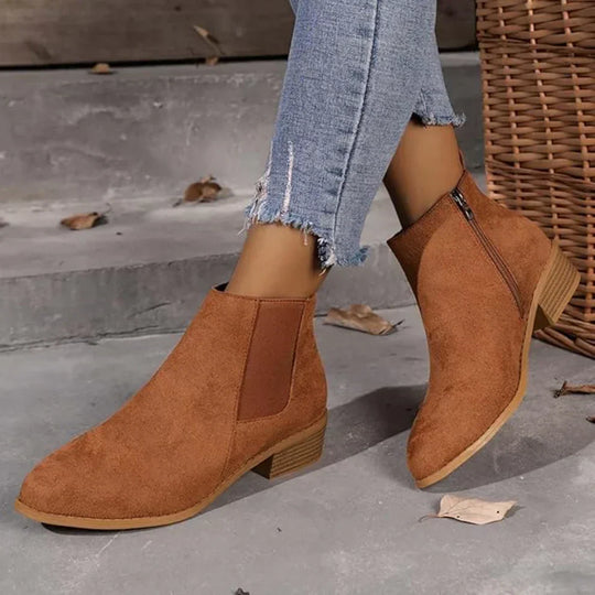 DamenAnklShopnoryoots Mit Reißverschluss Damen Shopnory