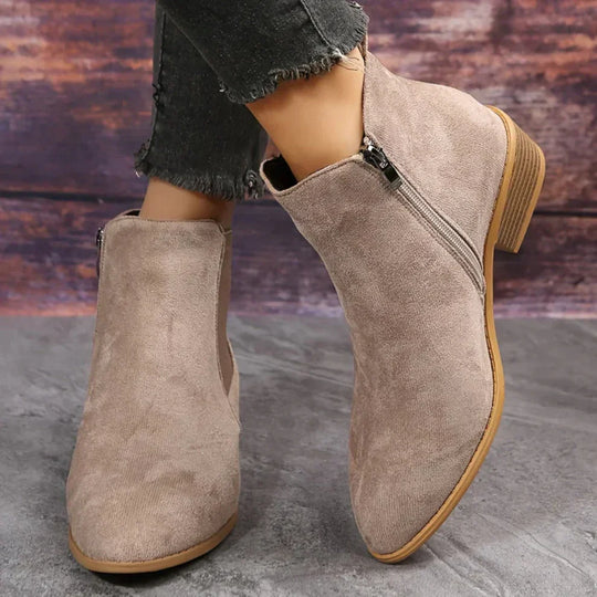 DamenAnklShopnoryoots Mit Reißverschluss Damen Shopnory