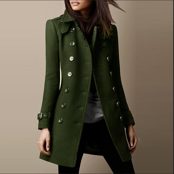 Trenchcoat Aus Tweed
