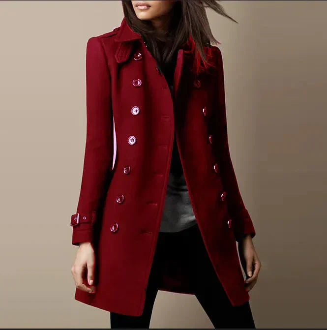 Trenchcoat Aus Tweed
