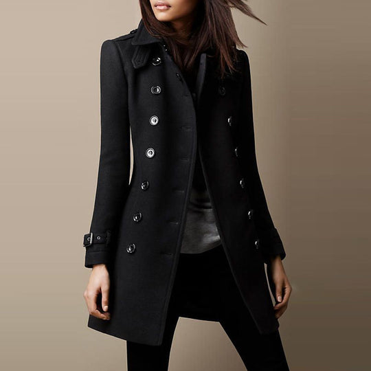 Trenchcoat Aus Tweed