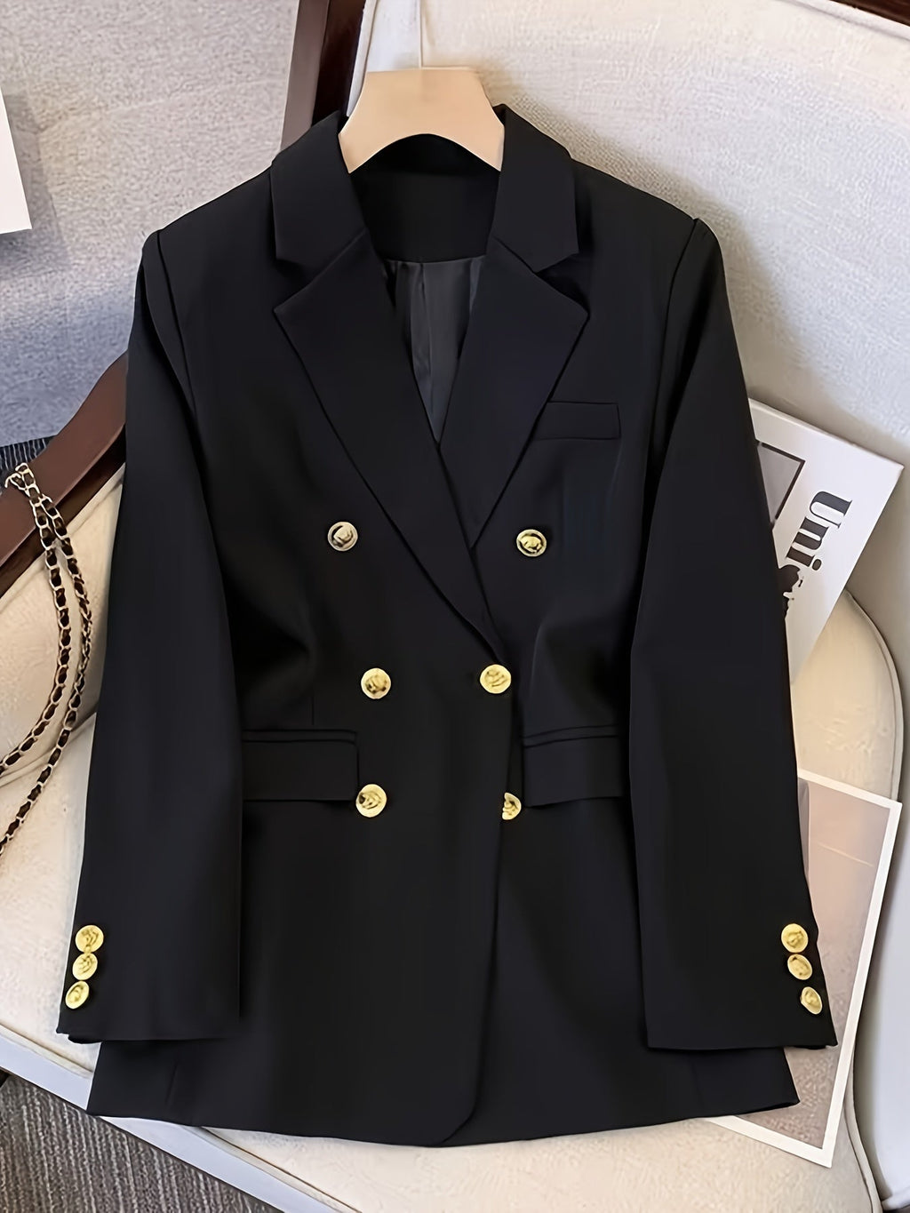 Maßgeschneiderte Zweireihige Blazer – Ganzjahresformelle Kleidung