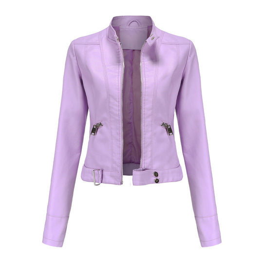 Stylische Lederjacke