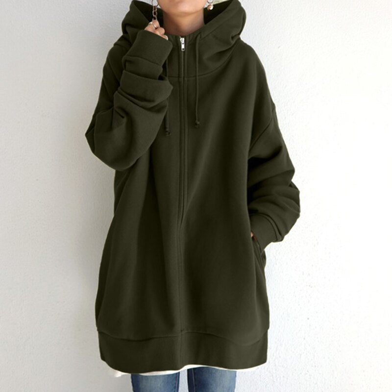 ShopNory | Bequemer Oversize-Winterhoodie Cassandra