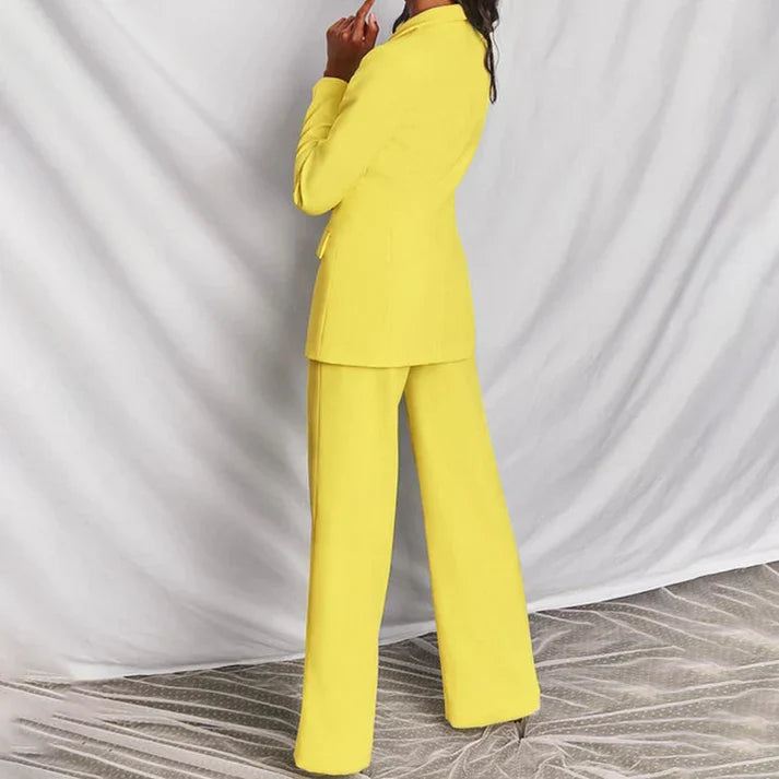 Zweiteiliges Damenanzug mit Blazer und Hose