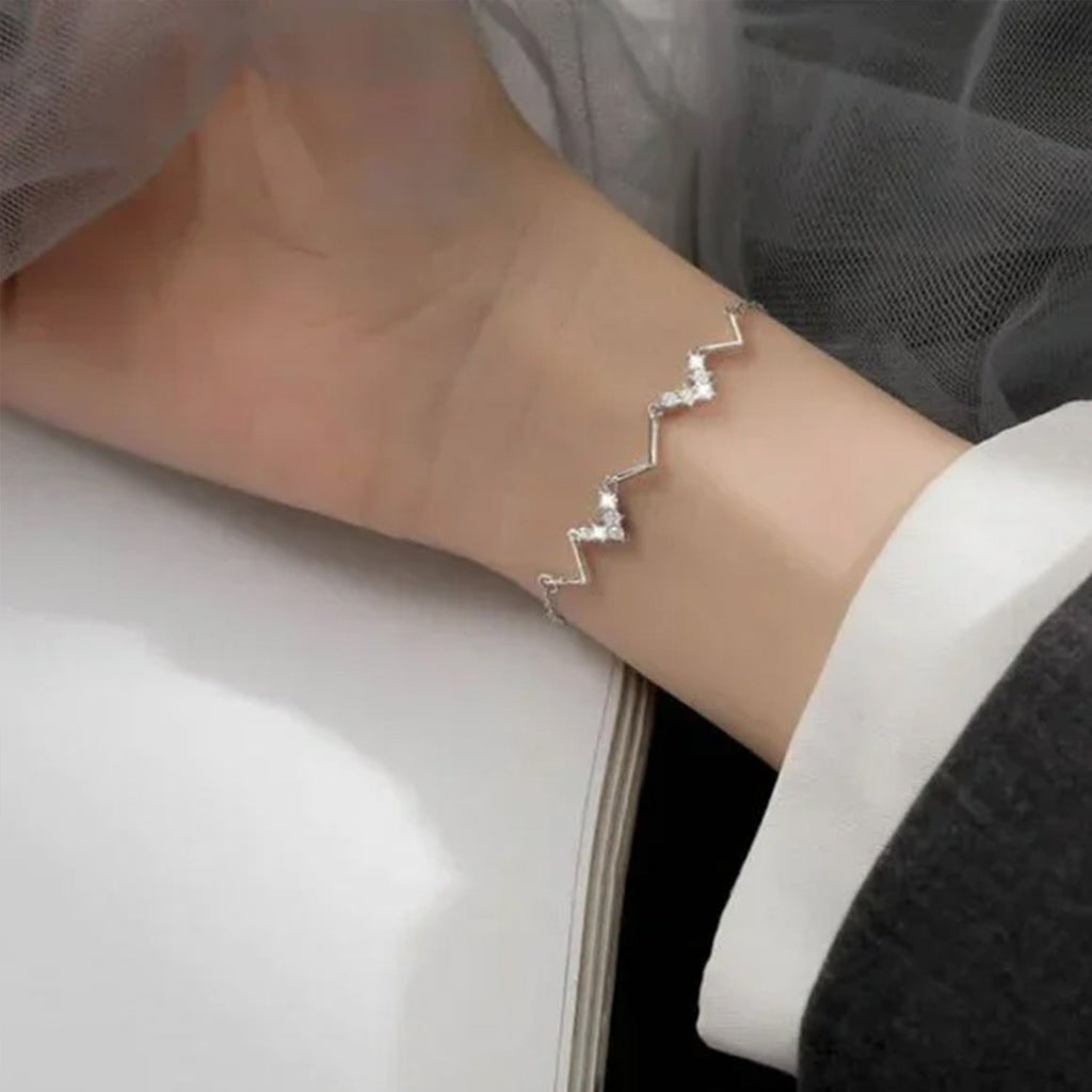 Kreatives Retro-Wellen verstellbares Armband | Shop Nory