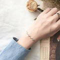 Kreatives Retro-Wellen verstellbares Armband | Shop Nory