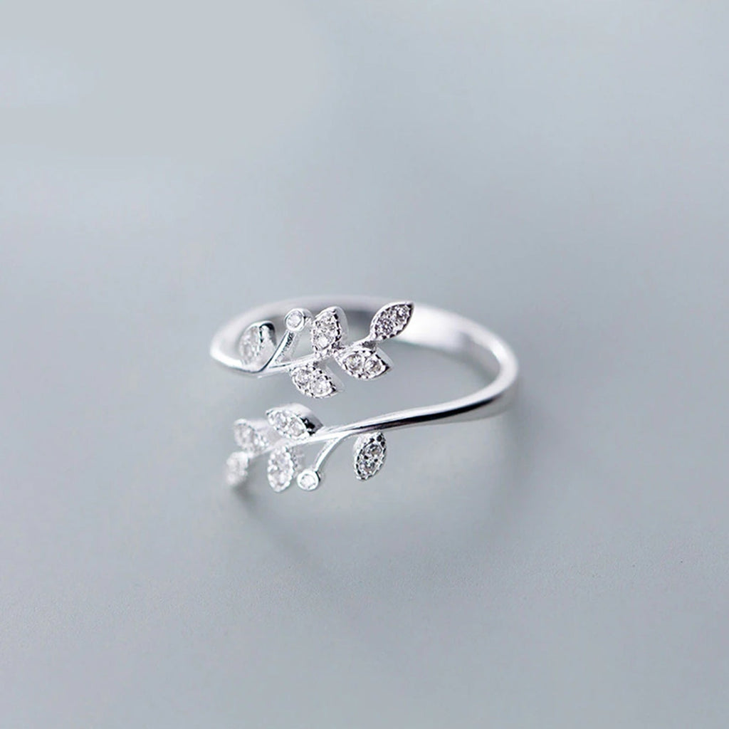 Klassischer Blattformenring | Shop Nory