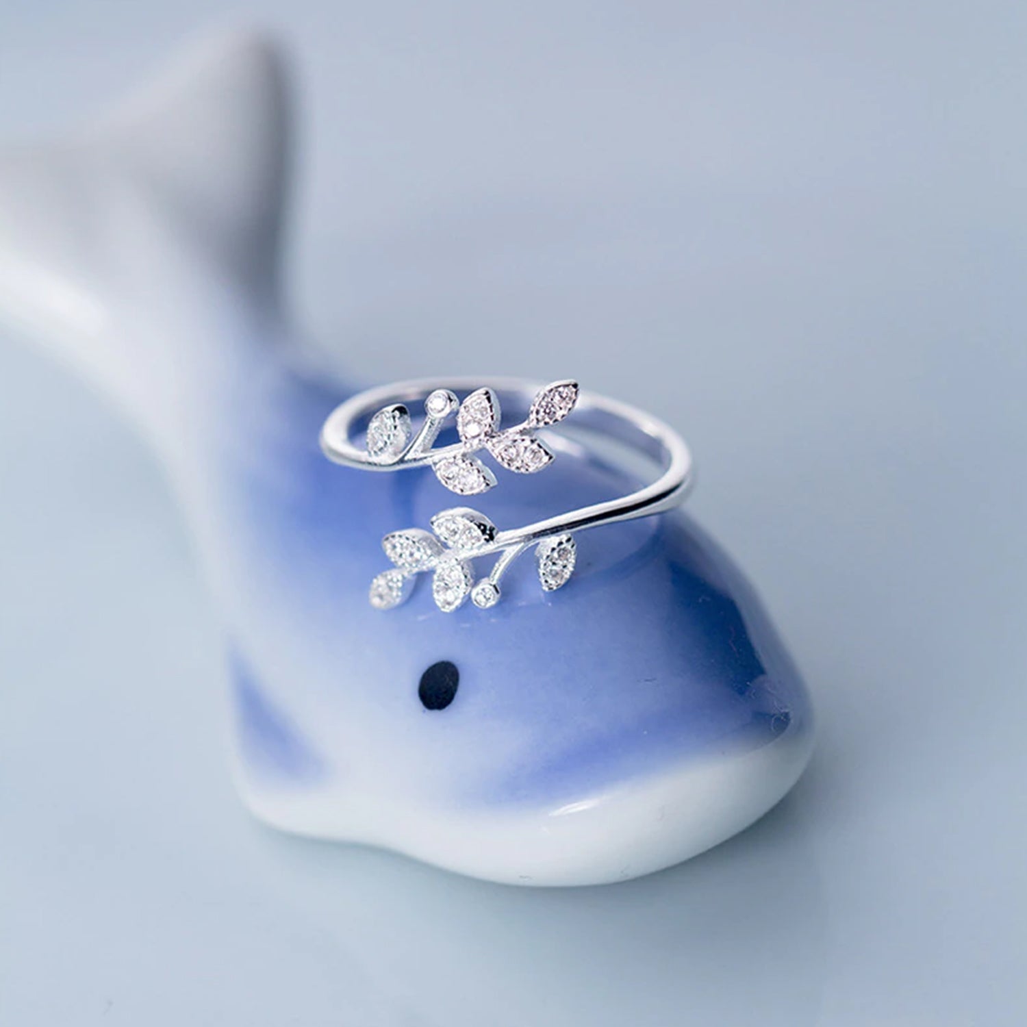Klassischer Blattformenring | Shop Nory