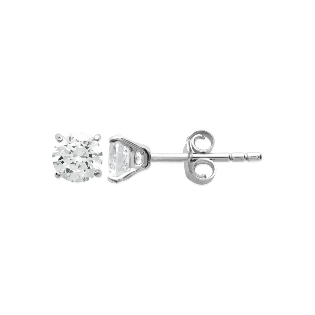 Zirkonia Ohrstecker aus Silber – klassische Stecker für Damen | Shop Nory