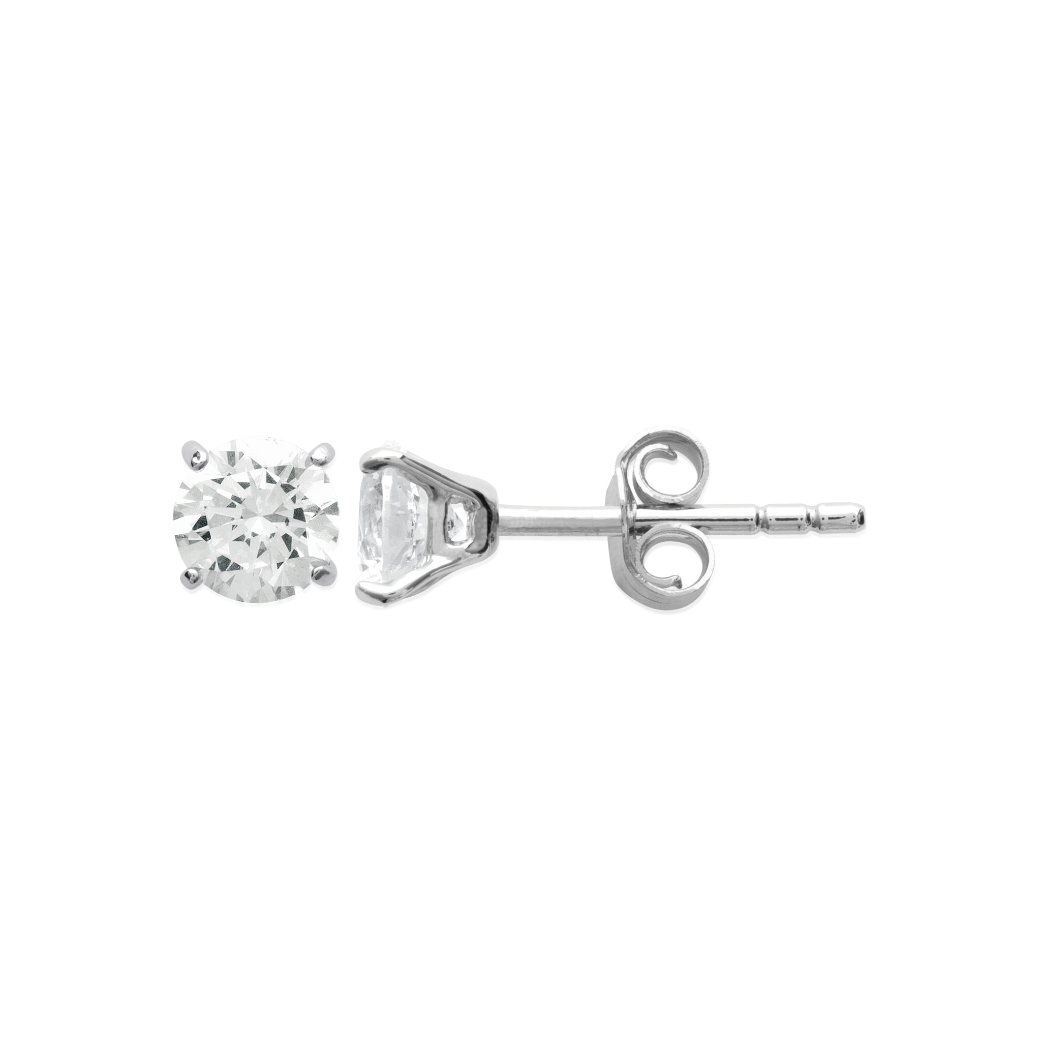 Zirkonia Ohrstecker aus Silber – klassische Stecker für Damen | Shop Nory