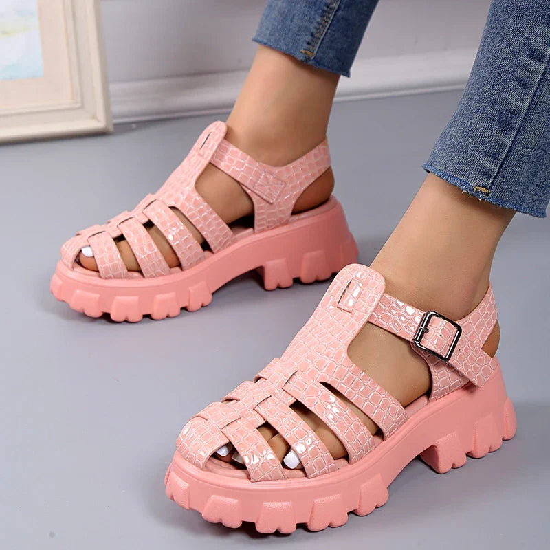 Waveselegance Gladiatoren Sandalen