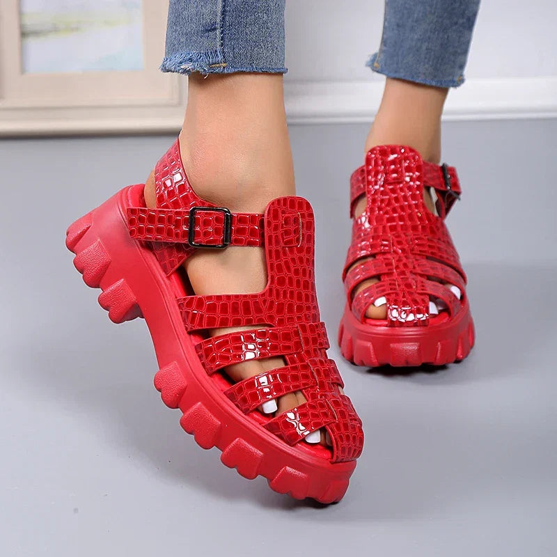 Waveselegance Gladiatoren Sandalen