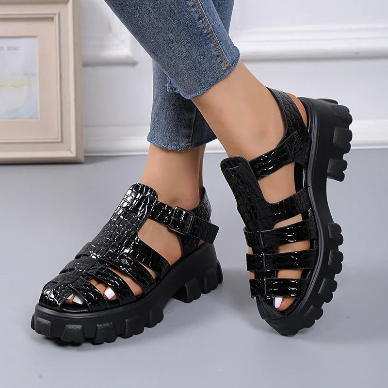 Waveselegance Gladiatoren Sandalen