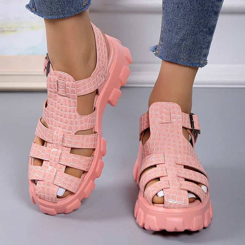 Waveselegance Gladiatoren Sandalen
