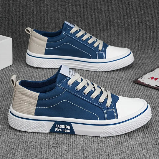 Atmungsaktive Canvas-Sneakers für Männer