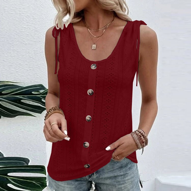 Bequemes T-Shirt Mit Rundhalsausschnitt Für Damen