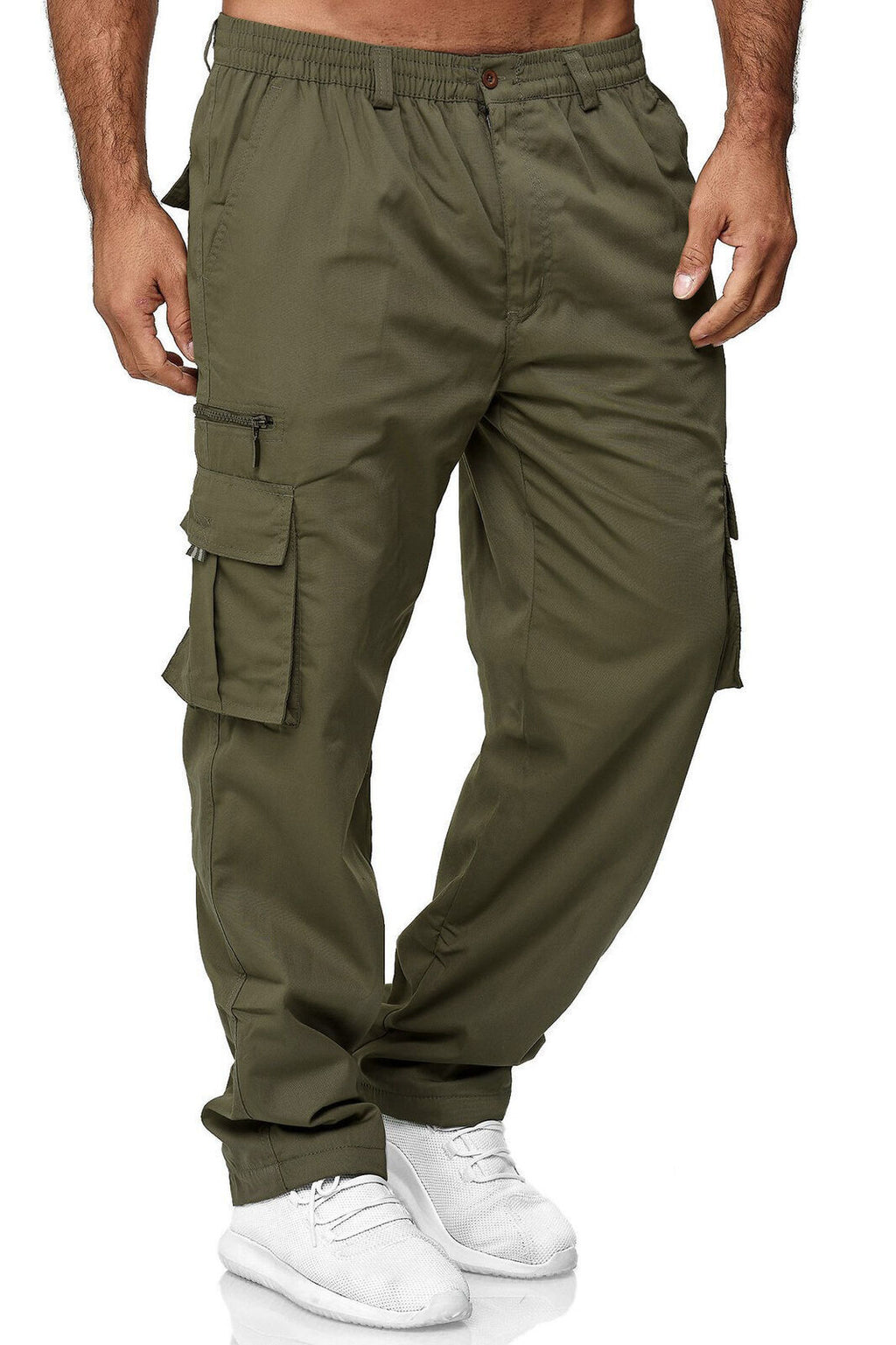 Bequeme Herren Cargo Hose mit Mehreren Taschen