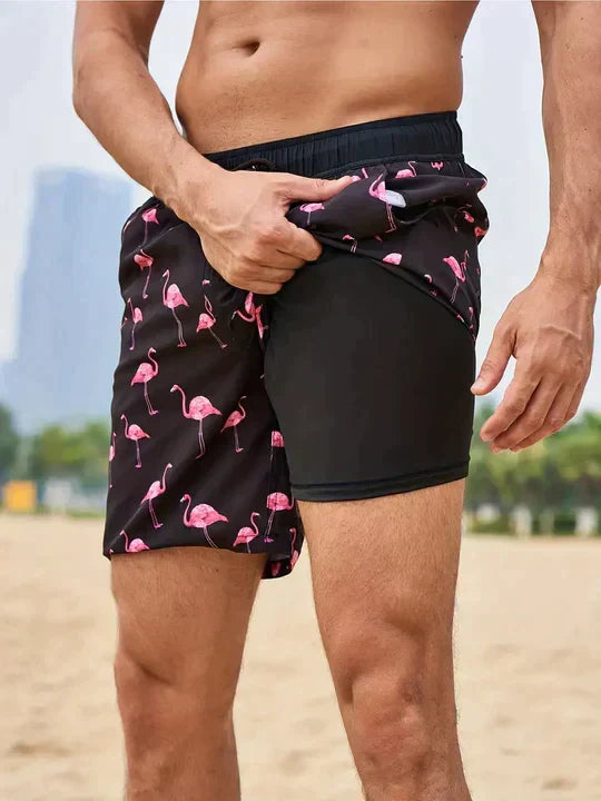 Shopnory | Trendy Herrenbadehose mit Einzigartigem Design