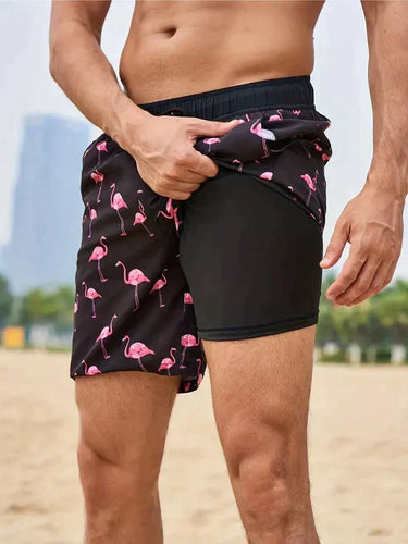 Shopnory | Trendy Herrenbadehose mit Einzigartigem Design