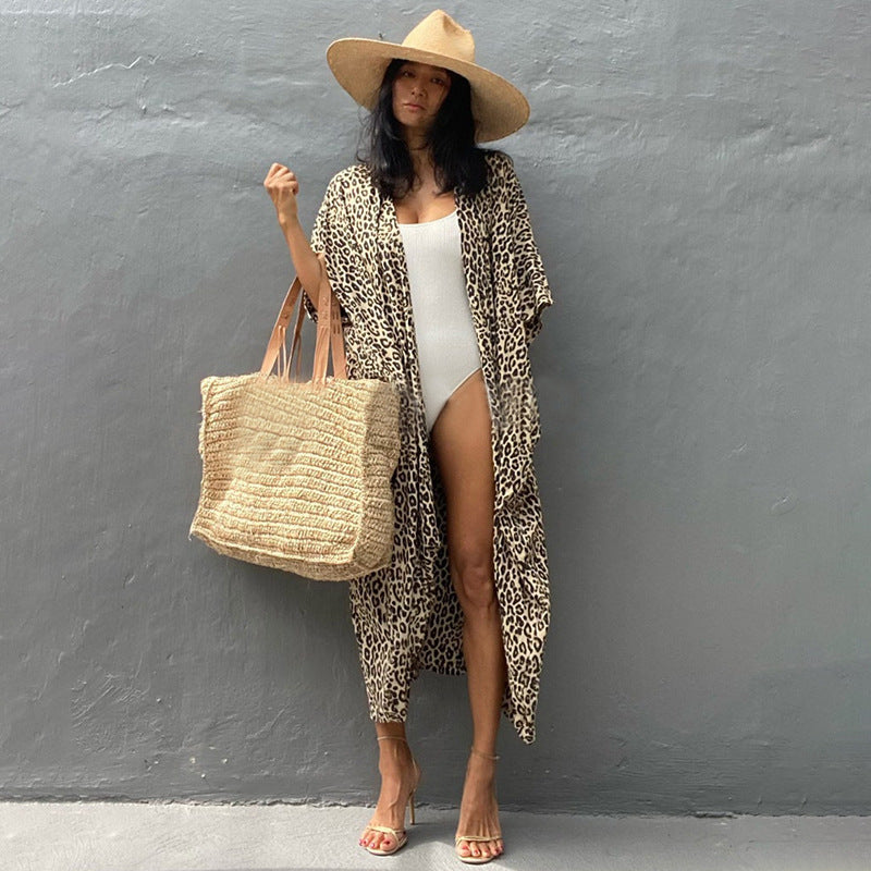 Glamouröse Sonnenschutz Resort Strandkleid Cover Up