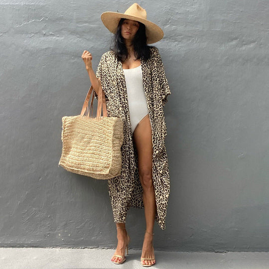 Glamouröse Sonnenschutz Resort Strandkleid Cover Up