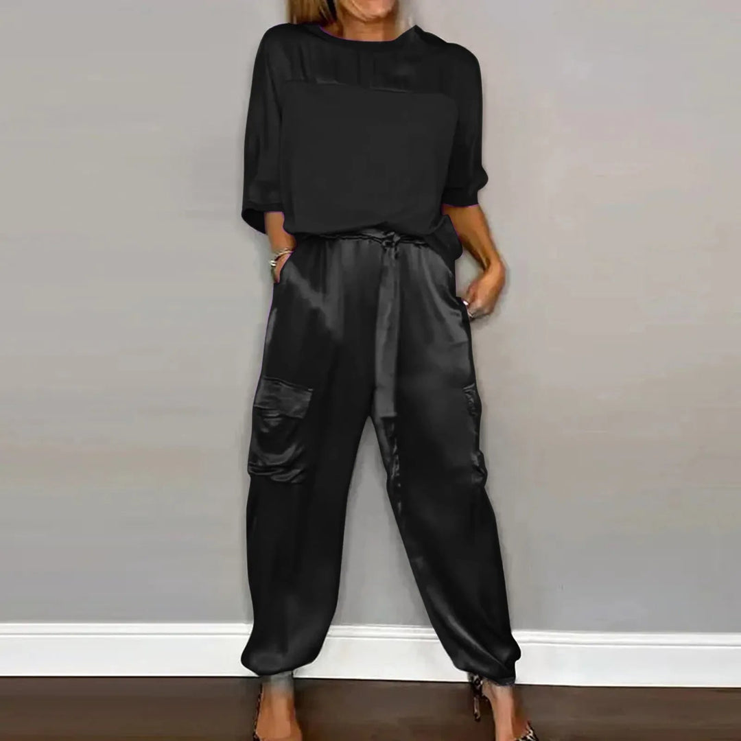 ShopNory | Satin Zweiteiler