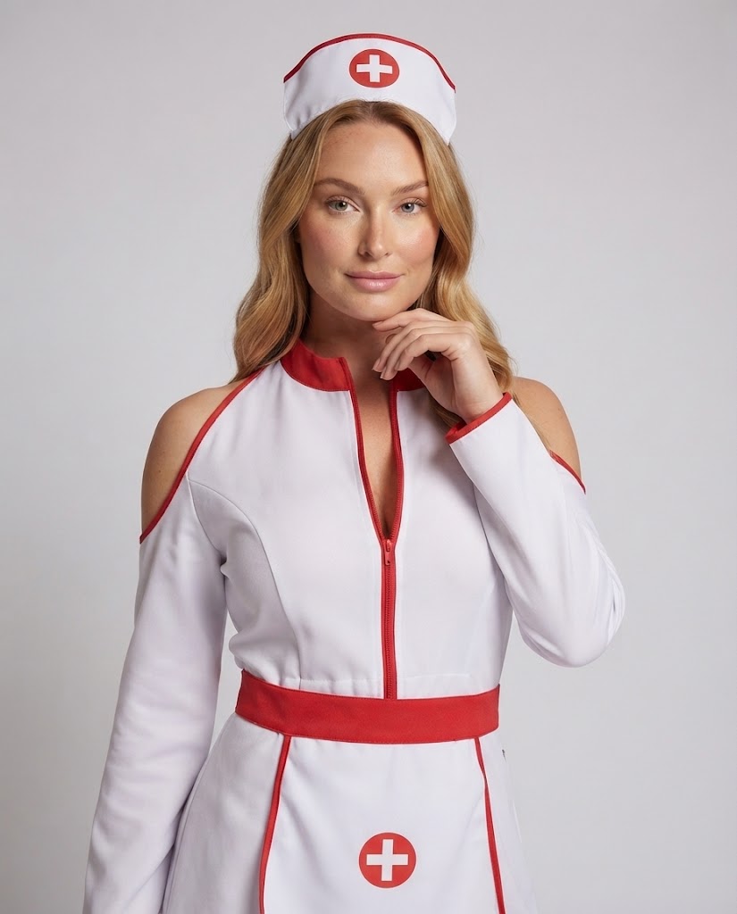 Kostüm für Frauen als moderne Krankenschwester Shop Nory