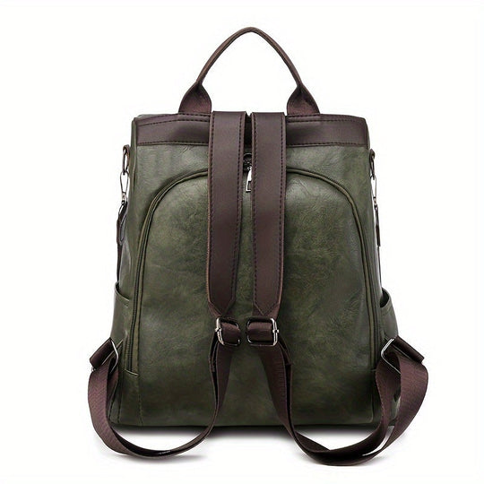 Diebstahlsicherer Damen Rucksack Vegan | Anti-Diebstahl City-Backpack