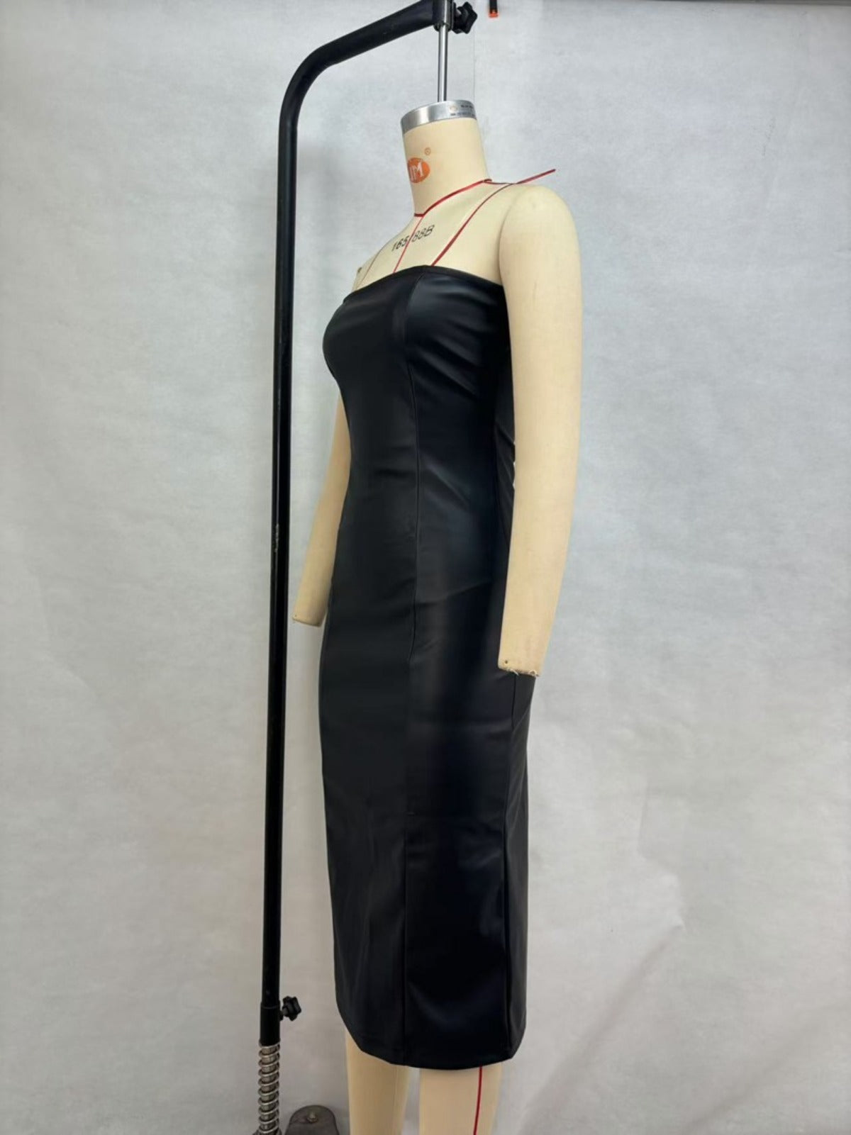 Schlauchtop geteiltes Kleid