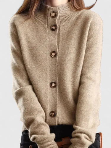 Shopnory | Strickjacke mit Knopfleiste